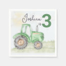 Search for tractor napkins Kids birthday party