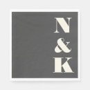 Search for black napkins Trendy