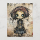 Search for creepy postcards Doll