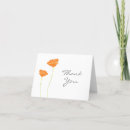 Search for poppies thank you cards Simple