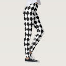Search for argyle leggings Black and white