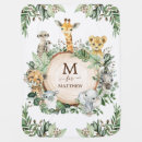 Search for giraffe baby blankets Wild animals