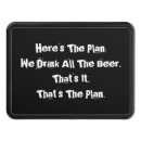Search for funny trailer hitch covers Black