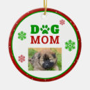 Search for dog mom ornaments Paw