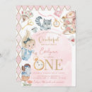Search for tea 1st birthday invitations Floral