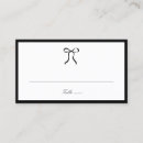 Search for bow place cards Minimalist