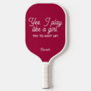 Search for funny pickleball paddles Pink