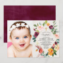 Search for rustic baptism invitations Gold cross