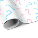 Search for question mark wrapping paper Boy or girl