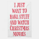 Search for funny christmas kitchen towels Baking