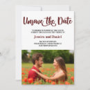 Search for unsave the dates Change the date
