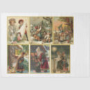 Search for vintage christmas tissue paper Collage