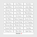 Search for guest name stickers Minimalist
