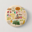 Search for pizza buttons Italy