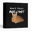 Search for orange binders Kitty