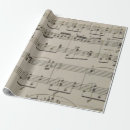 Search for music notes wrapping paper Treble clef