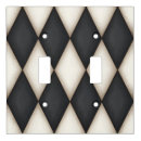 Search for black and white light switch covers Checkered