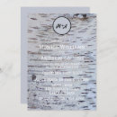 Search for birch trees wedding invitations Winter