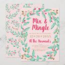 Search for mix and mingle invitations Typography