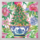 Search for chinoiserie christmas decor Watercolor