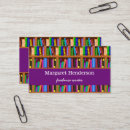 Search for book promotion business cards Novelist