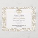 Search for new orleans wedding invitations Fleur de lis