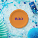 Search for halloween boo plates Orange