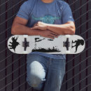 Search for graphic skateboards Black and white