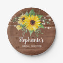 Search for sunflower paper plates Floral