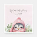 Search for penguin napkins Winter baby shower