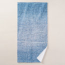 Search for denim bath towels Material