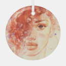 Search for african american ornaments Watercolor