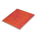 Search for burnt orange tiles Vintage