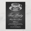 Search for english tea party invitations Vintage