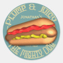 Search for hotdog stickers Grill