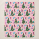 Search for pink christmas blankets Modern