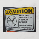 Search for warning sign postcards Safety