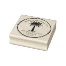 Search for palm tree rubber stamps Simple