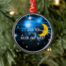 Search for i love you to the moon and back ornaments Night sky