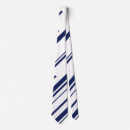 Search for navy blue and white stripe ties For him
