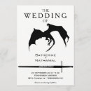 Search for dragon wedding invitations Medieval