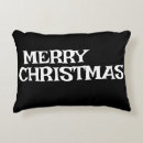 Search for black christmas pillows Minimal
