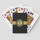 Search for black and gold playing cards Simple