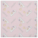 Search for baby girl nursery fabric White