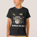 Search for drummer kids tshirts Band