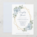 Search for watercolor hydrangea invitations White