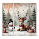 Search for vintage reindeer art Retro
