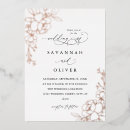 Search for white gold invitations Calligraphy