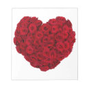 Search for heart shaped notepads Flower