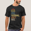 Search for anniversary tshirts Husband